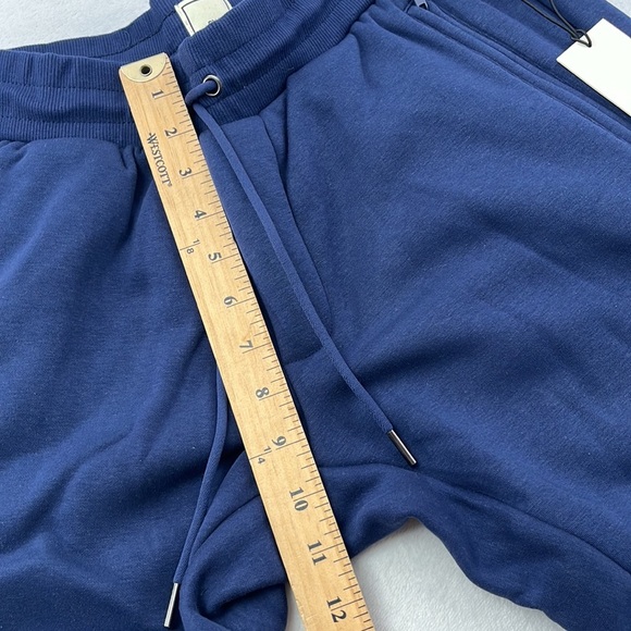 NEW Swet Tailor M Stretch Fleece Jogger Sweatpants Admiral Blue Cotton Blend Poc - Picture 7 of 11